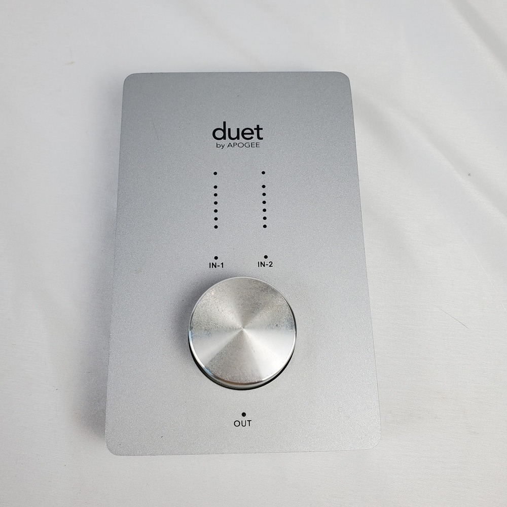 Apogee Duet Audio Interface Aluminum No Cables -  Unit Only - First Gen